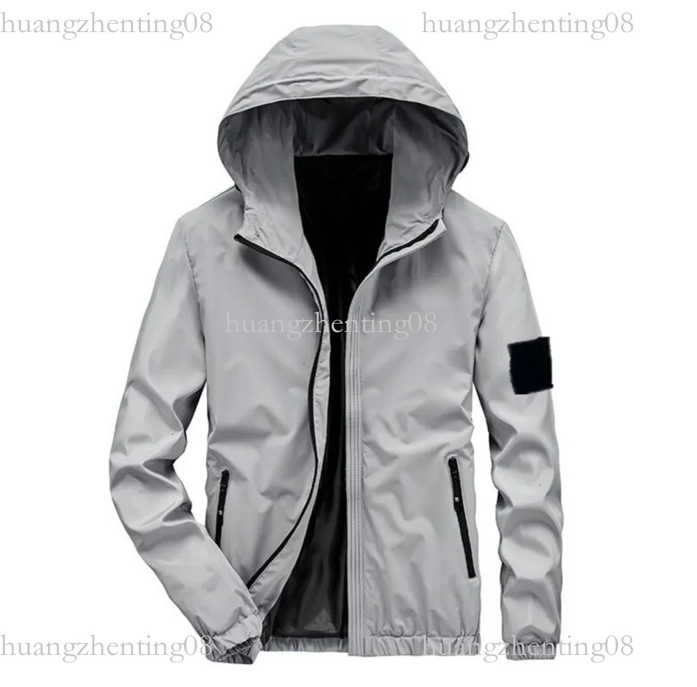 2025 High quality designer men s jacket soft shell embroidered jacket stylist windbreaker tiger skin pattern autumn quality men s long sleeved zipper hooded