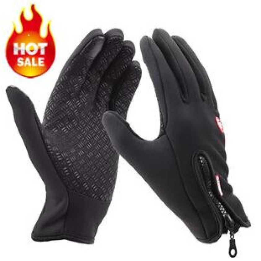 Windproof Outdoor Sports Gloves bicycle gloves warm velvet warm touch capacitive screen phone tactical gloves5443129199f