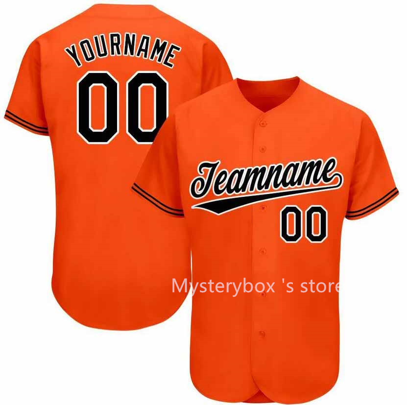 sportswear Custom Baseball Jerseys Personalized Create Your Own Customized Baseball Jersey Yours Club Team Logos Unlimited Mysterybox store yakuda