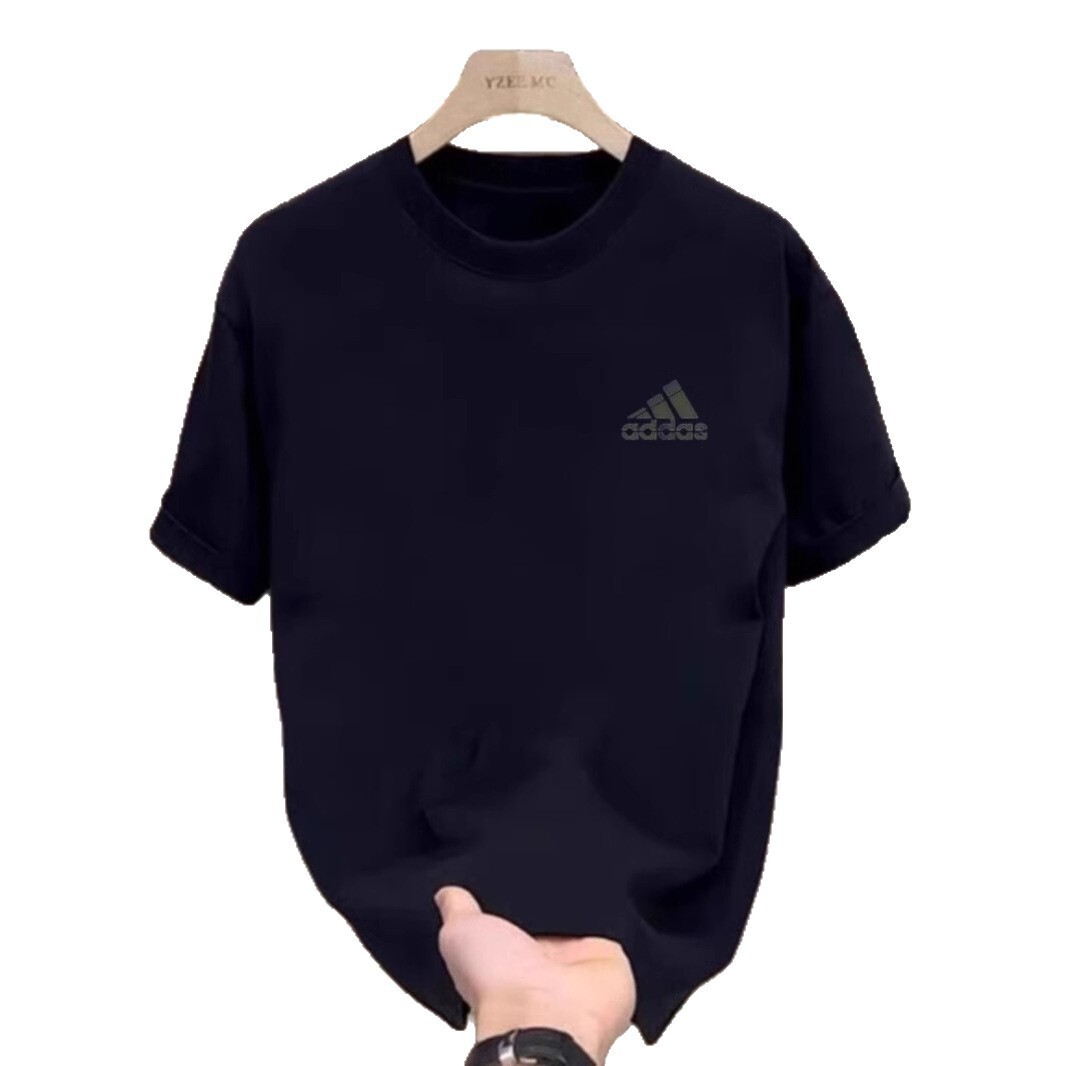 Foreign Trade Big Brand Cut Label Discount Clearance Short Sleeve Designer Hoodie T-shirt Unisex Summer Designer Shirt Fashion Brand Versatile Loose C