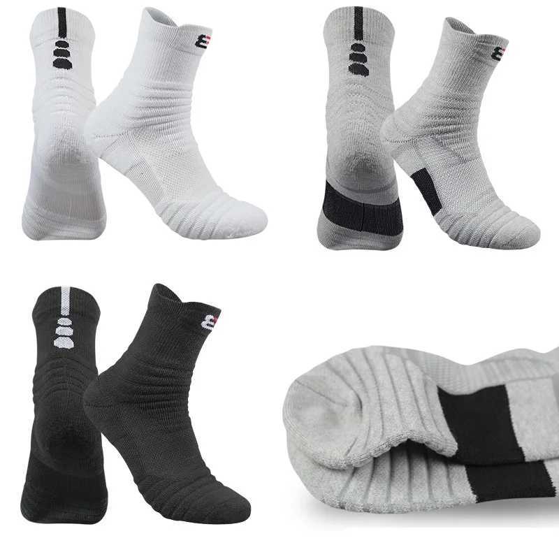 Professional Sports Cycling Sock Outdoor Performance Elite Basketball Fitness Running Athletic Compression Quarter Socks Men BoyW251011