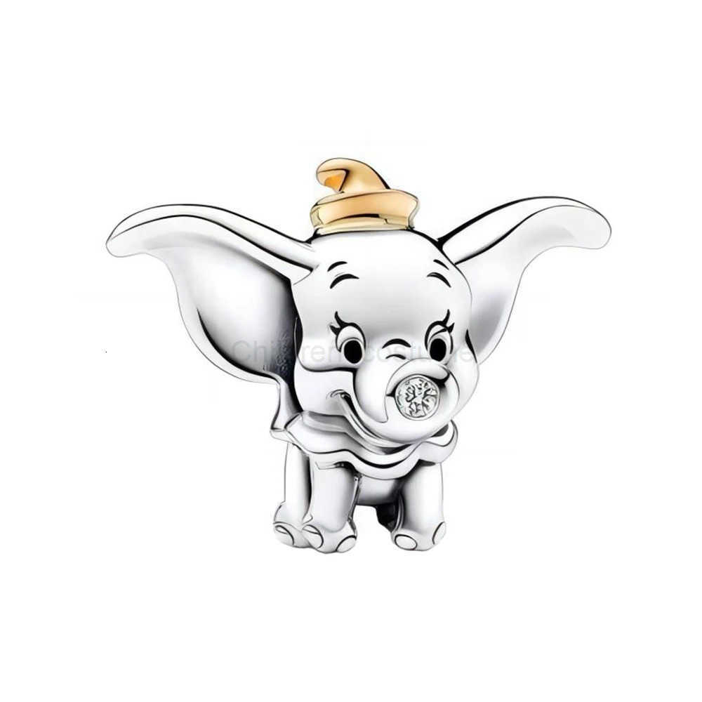 Disney 925 Sterling Silver Dumbo Collection Charm Bracelets Pendant Jewelry H251011