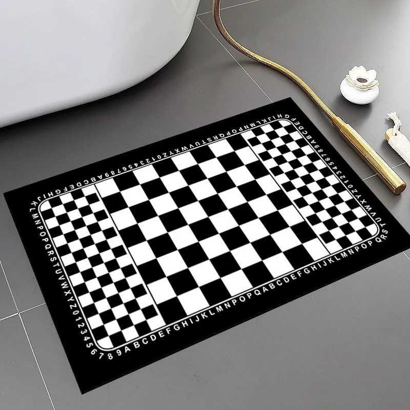 VIKAMA French Printed Carpet Bathro Absorbent Diat d Floor Mat Door Mat Antislip Foot Mat He Decoration H251011