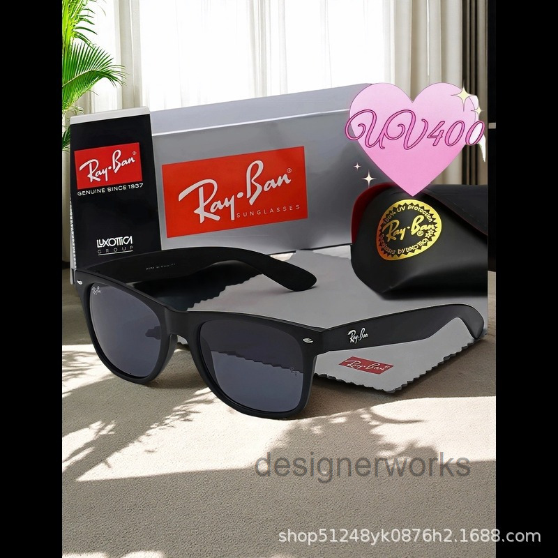 designer luxury rayban ray bans rayband sunglasses ray banssunglasses for men women RB2140 Fashion Sunglasses Driving Street Style Trendy Sung sun glasses 7G15