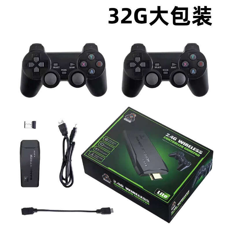 M8 for Home Use, Connects to TV, HD Wireless Dual Controller, PSP Arcade Retro Game Console 2