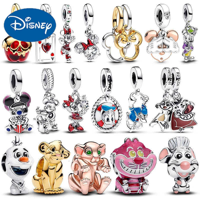 Disney Charm 925 Originale New Snowman Bead Fits Bracelet Bangle Necklace Charms Silver 925 Women Luxury DIY Jewelry Making Gift H251011