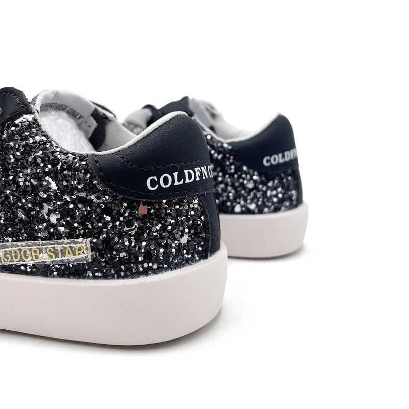 Kids 2025 Girls Spring Fashion Shiny Running Sport Shoes Children Nonslip Trainers Student CCDB Casual Sneakers Y251011 XJ260303