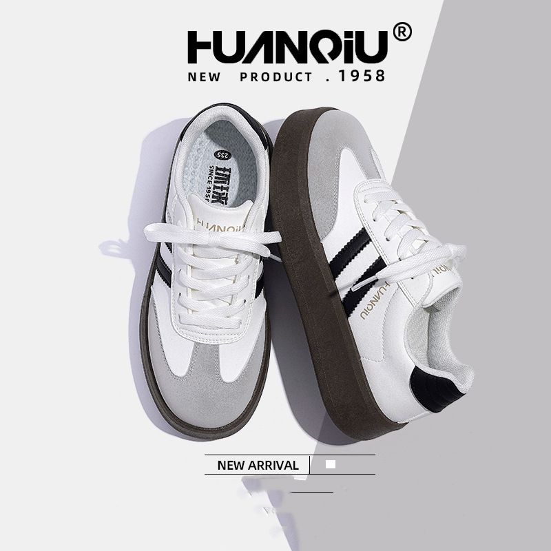 HUANQIU Free delivery designer shoes Fashionable comfortable casual soft soled breathable commuting shoes