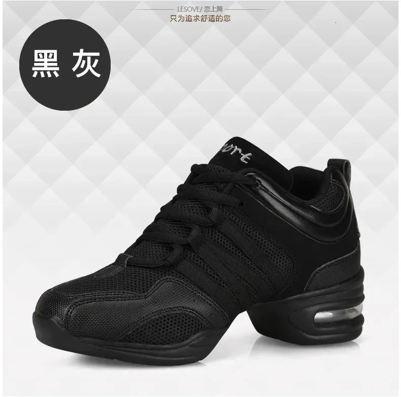 Womens Dance Shoes Soft Outsole Woman Breath Jazz Hip Hop Shoes Sports Sneakers Ladies Girls Modern Jazz Dancing Shoes 251008