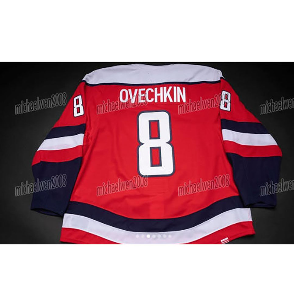 Personalized Custom 8 Alex Ovechkin 2025-26 Screaming Jerseys Pierre-Luc Dubois Max Pacioretty T.J. Oshie Wilsons John Carlson McMichael Nicklas Backs