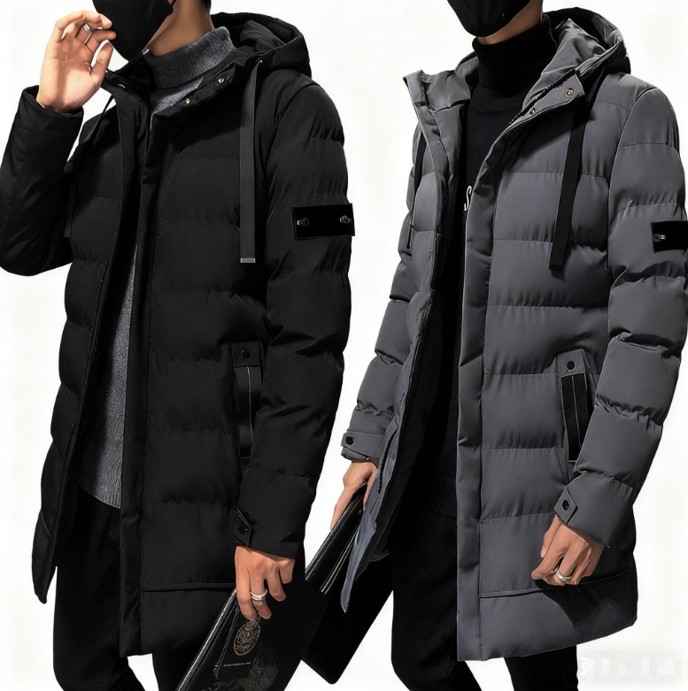 Mens coat Mens Jacket Puffy Coat Winter Jacket Hooded man Parkas Men long Jackets trend coat Windbreaker Designer jackets