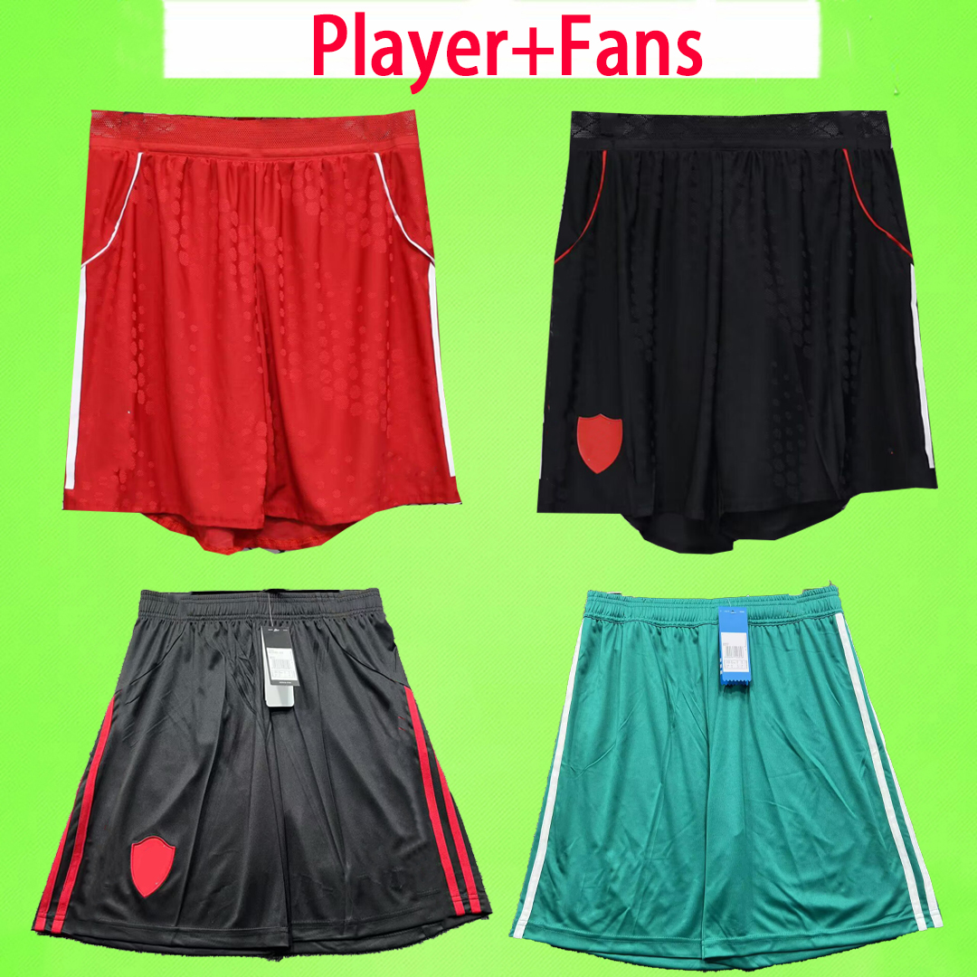 Fans Player version The Reds 2024 2025 2026 2027 soccer shorts vintage football pants TORRES GERRARD lfc home away third 24 25 26 27 New + Retro red white black green