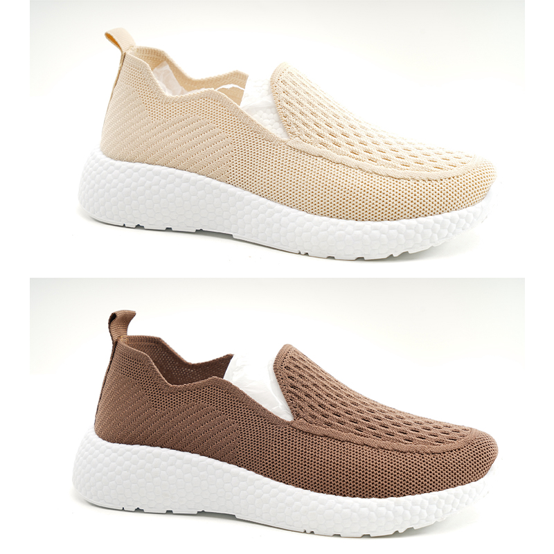 Lightweight Customized Spring/Autumn Walking Shoes with Woven Mesh Design
