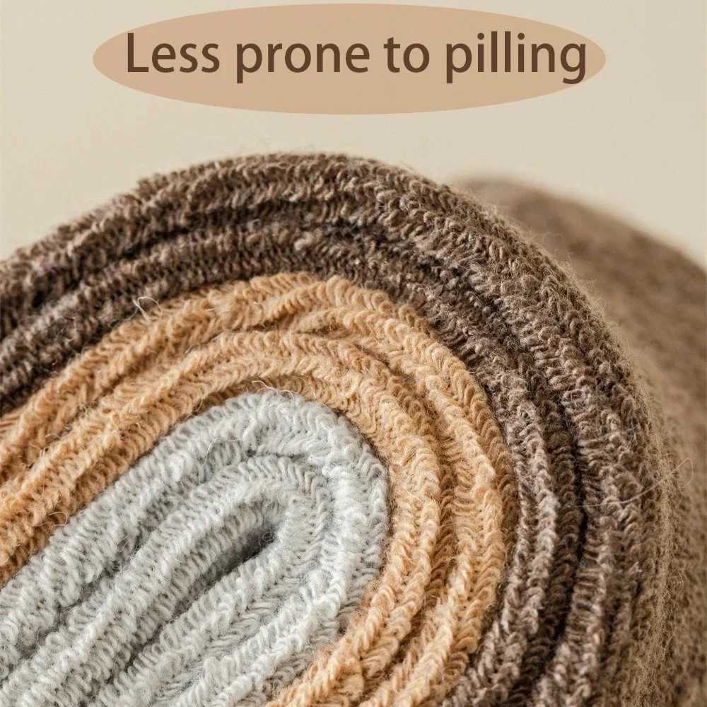 MuqiNush 5 Pairs Socks Men Women Ankle KneeHigh Sport Athletic Running Cycling Socks Winter Warm and Thick Fashion For DailyW251011