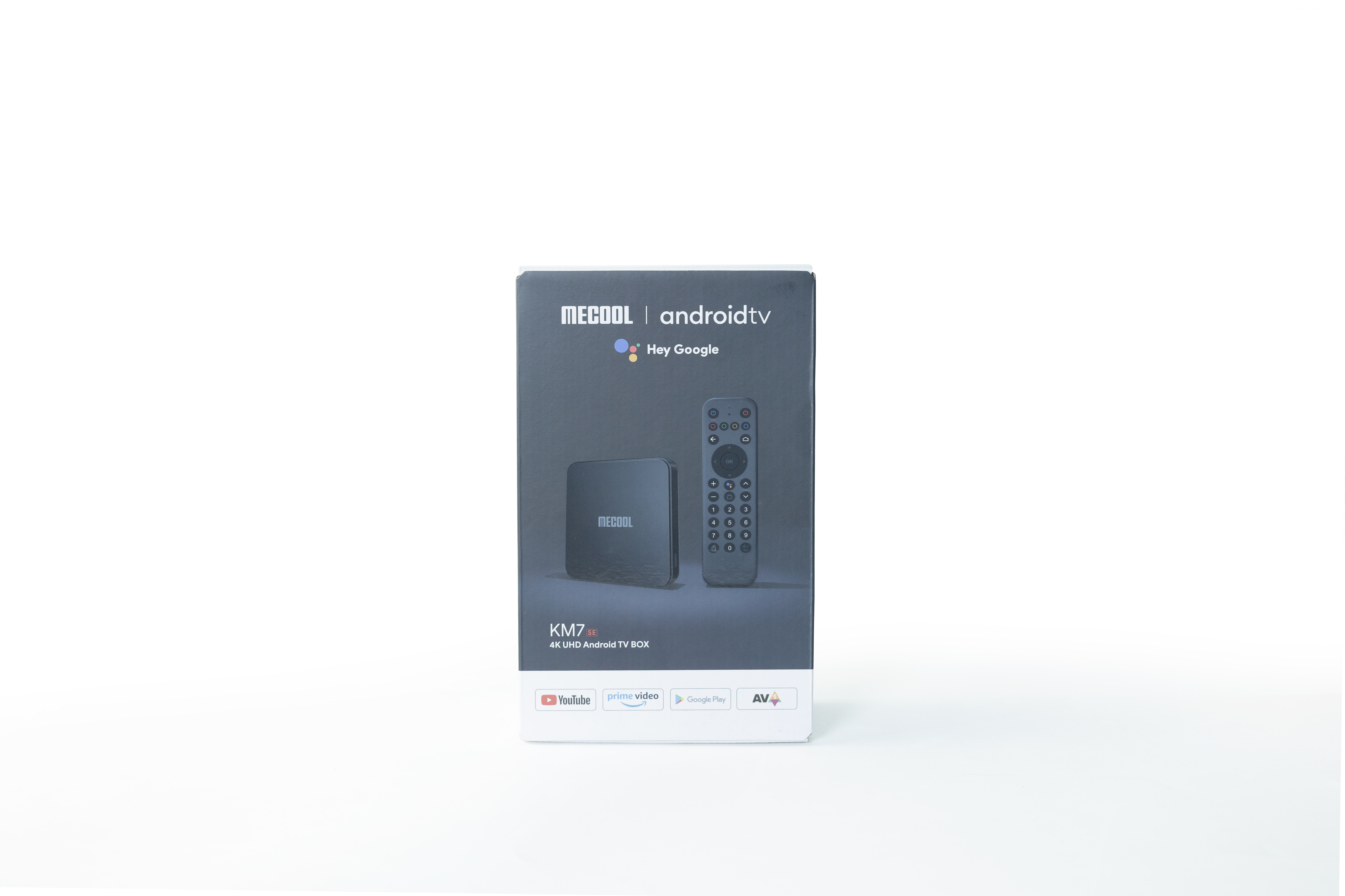 Mecool KM7 SE TV Box Android 11 ATV Google Certified LPDDR4 2GB RAM 32GB Dual Wifi BT5.1 Support AV1 Youtube 4K Set Top Box