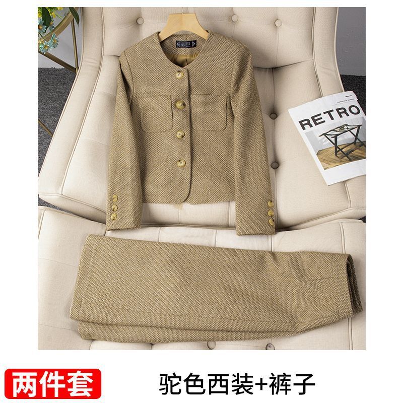 2025 Autumn/Winter New Top Social Elegant Luxury Design Women's Suit Designer Jacket Commuter fashion Fashion Small Jacket Set