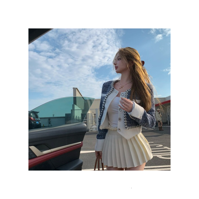 2025 autumn designer jacket new top rich women's jacket autumn fashion and winter new high-end luxury small social short top