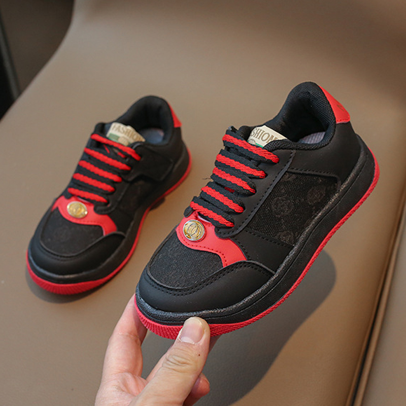 Kids Sports Shoes Children's Skateboard Shoes Boys Fashion Casual Toddlers Sneakers Kidsnest For Girls Sizes US6C-US4Y K01039