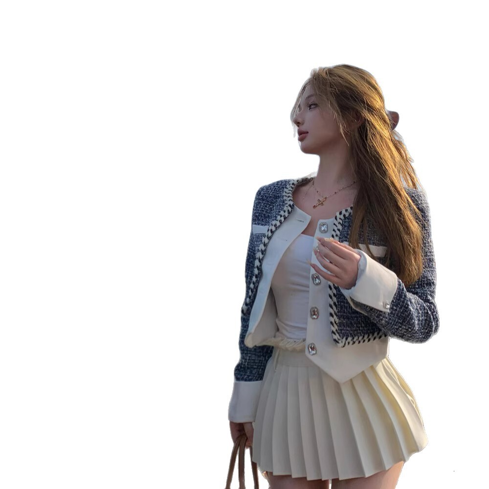 2025 autumn designer jacket new top rich women's jacket autumn fashion and winter new high-end luxury small social short top