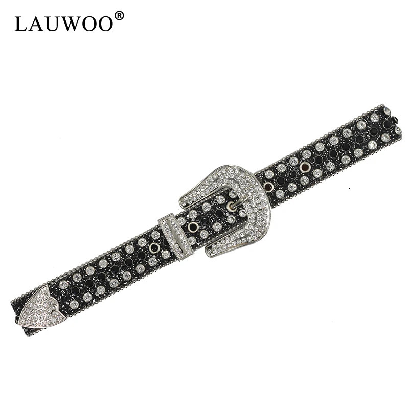 Rhinestones Belts Bling Strap Belt For Women Men Cinto De Strass Western Studded Belt Crystal Cowgirl Cowboy 251011