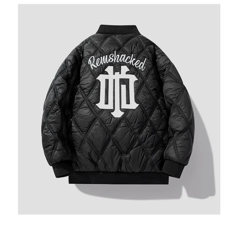 Winter mens cotton jacket standup collar baseball jacket mens cotton jacket 251011