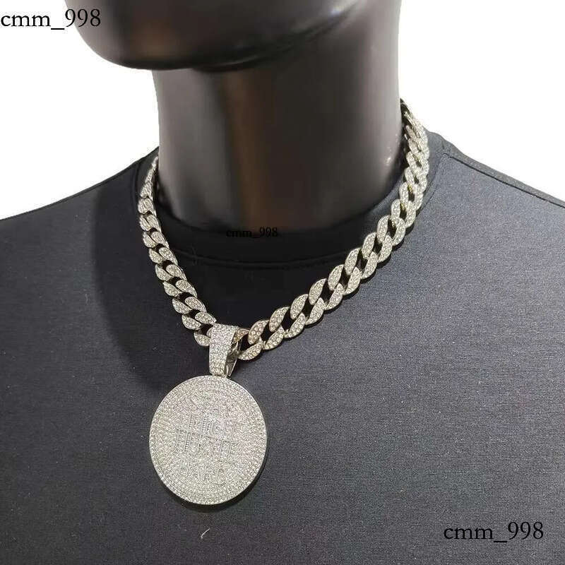 DHcollections Miami Chain Necklace With Pearl - Alloy Pendant For Various Ocns