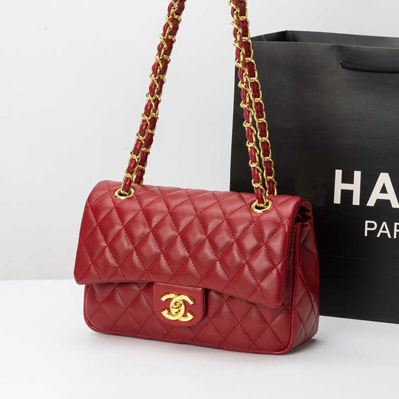 designer bag Luxury bag 2025 new Classic Quilted Versatile Genuine Leather Crossbody Small Chanel Style High-end Texture Women's Bag