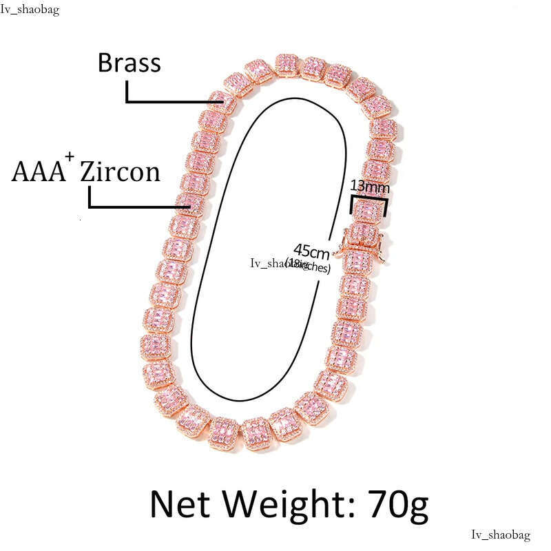 necklace moissanite chain Custom Brush Cursive Iced Out Letter Pendant Name Necklace Baguettes Chain Micro Paved CZ Personalized Hiphop Jewelry 825 aa