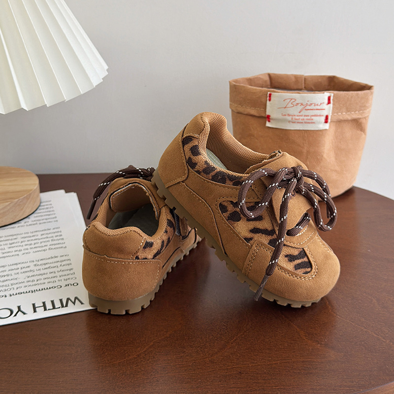 Kids Fashion Design Toddler Boys Shoes Warm Girls Children Walkfashion Sports Leopard Trainers Sizes 22 - 34 W dh1922389