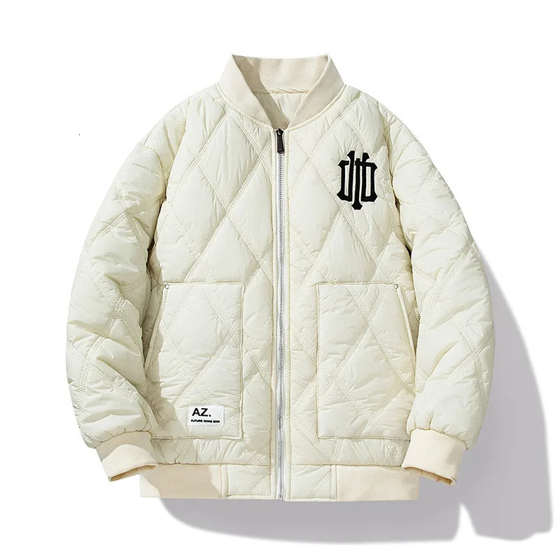 Winter mens cotton jacket standup collar baseball jacket mens cotton jacket 251011