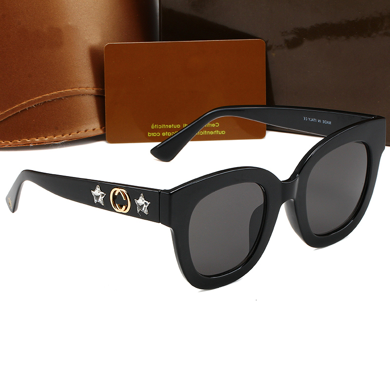 designer sunglasses for women glasses beach brand pilot star diamond gog outdoor metallic letter sun man woman triangular signature gucciis guccily gg 88OR