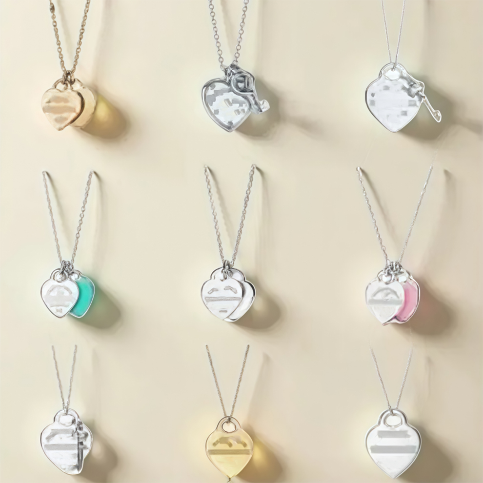 Necklace designer necklace luxury jewelry designer jewelry women For diamonds love metal chain thin letter pendant charm necklaces Charm Valentines Day Gift