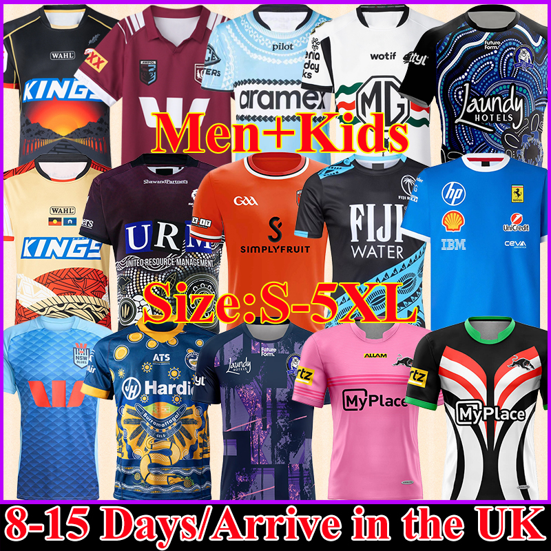 5XL 2025 2026 Rugby Jerseys Parramatta Eels Dolphinss NRL Ard Mhacha Northampton Saints QLD Maroons 25 26 Rugby Shirts NSW Blues Rugby Wear Sea Eagles Men Kids Kits Set