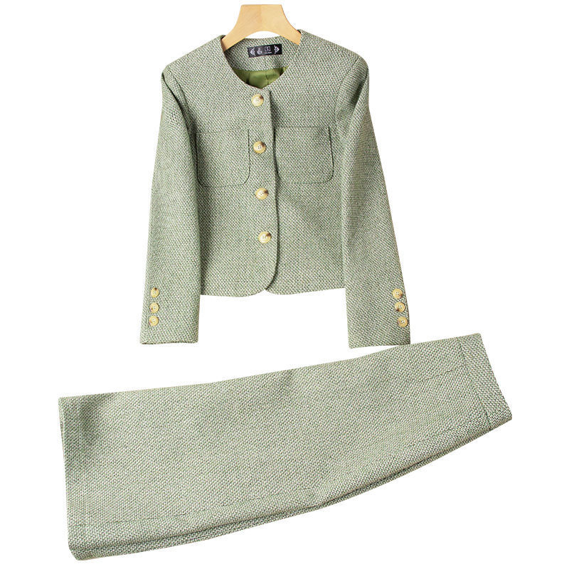 2025 Autumn/Winter New Top Social Elegant Luxury Design Women's Suit Designer Jacket Commuter fashion Fashion Small Jacket Set