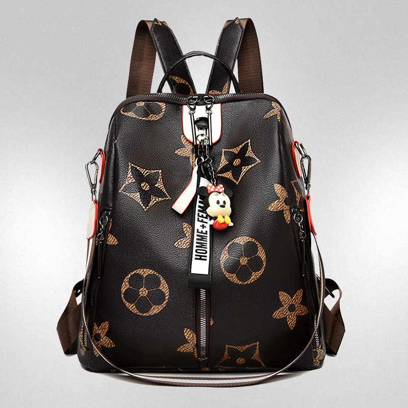 fashion New Women Bags Retro Printed Large Capacity Fashion Waterproof Backpack Wholesale