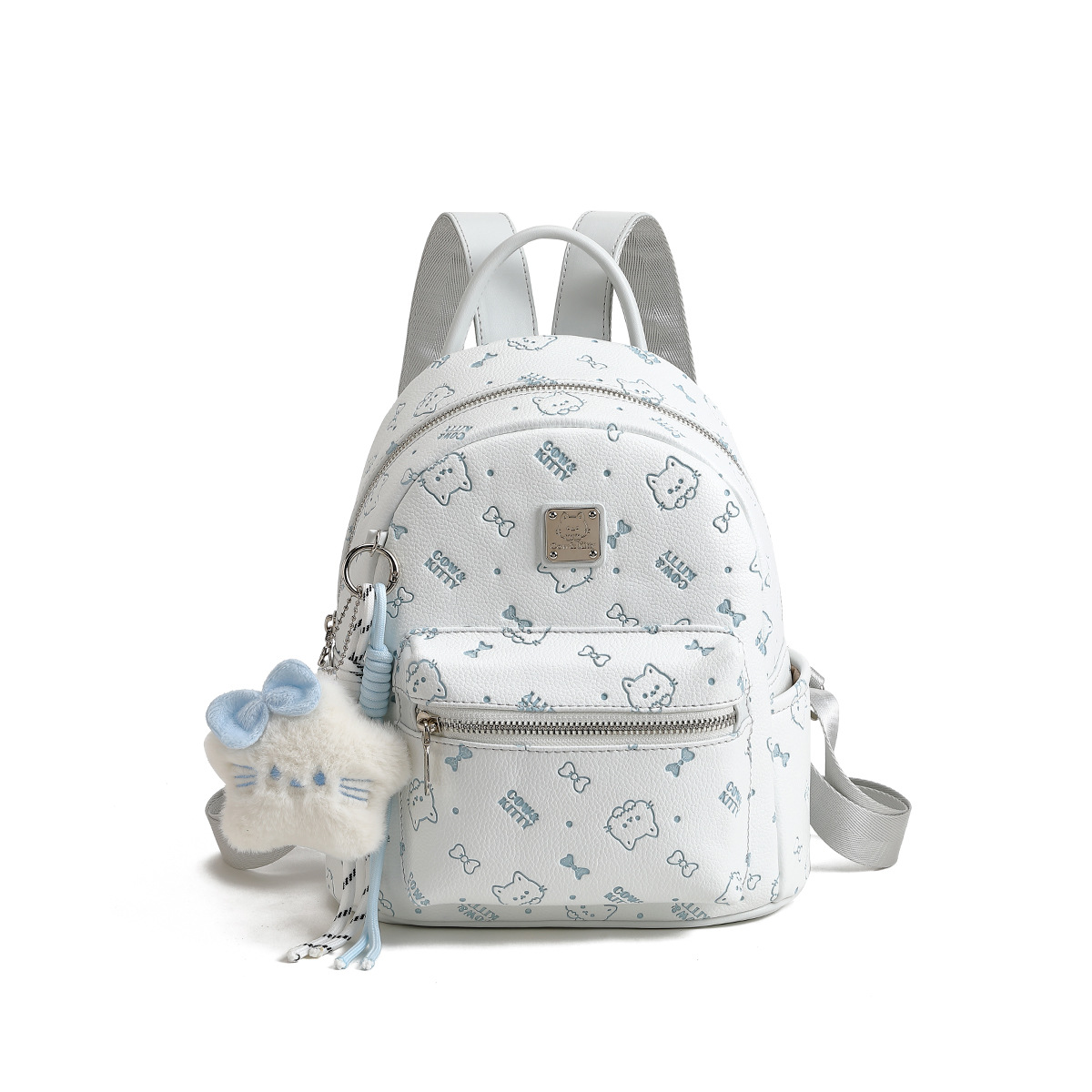 Cow & Kitty designer bag hot free shipping 2025 new light luxury backpack with large capacity fashion and simple commuting backpack for woman