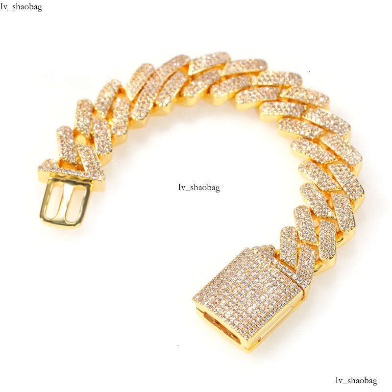 Sterling Sier VVS Dia Cuban Bracelet for Men Women 6mm 8mm 10mm 12mm White Gold GRA Moissanite Necklace 825 aaa