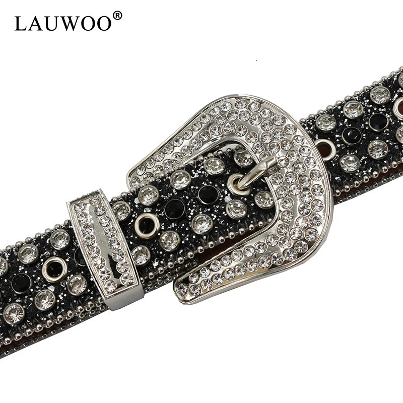 Rhinestones Belts Bling Strap Belt For Women Men Cinto De Strass Western Studded Belt Crystal Cowgirl Cowboy 251011