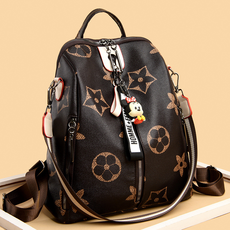 fashion New Women Bags Retro Printed Large Capacity Fashion Waterproof Backpack Wholesale