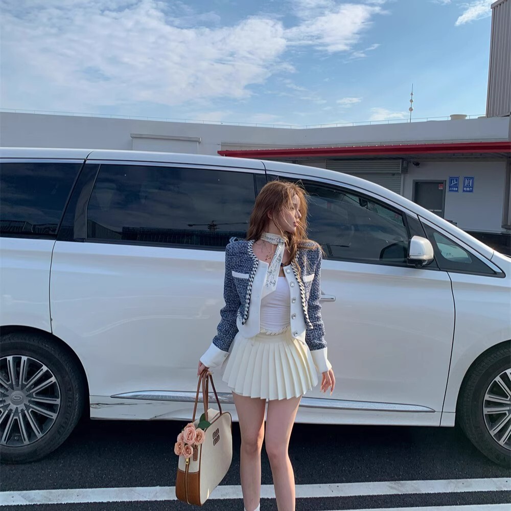 2025 autumn designer jacket new top rich women's jacket autumn fashion and winter new high-end luxury small social short top