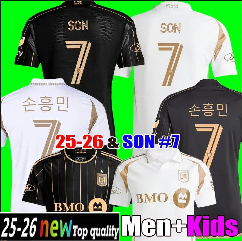 LAFC 2025 2026 Los Angeles FC football jersey GIROUD VELA HOLLINGSHEAD BOUANGA MARLON TILLMAN 24 25 Football Shirt Primary Home Away Soccer Shirts Kids Kit Man