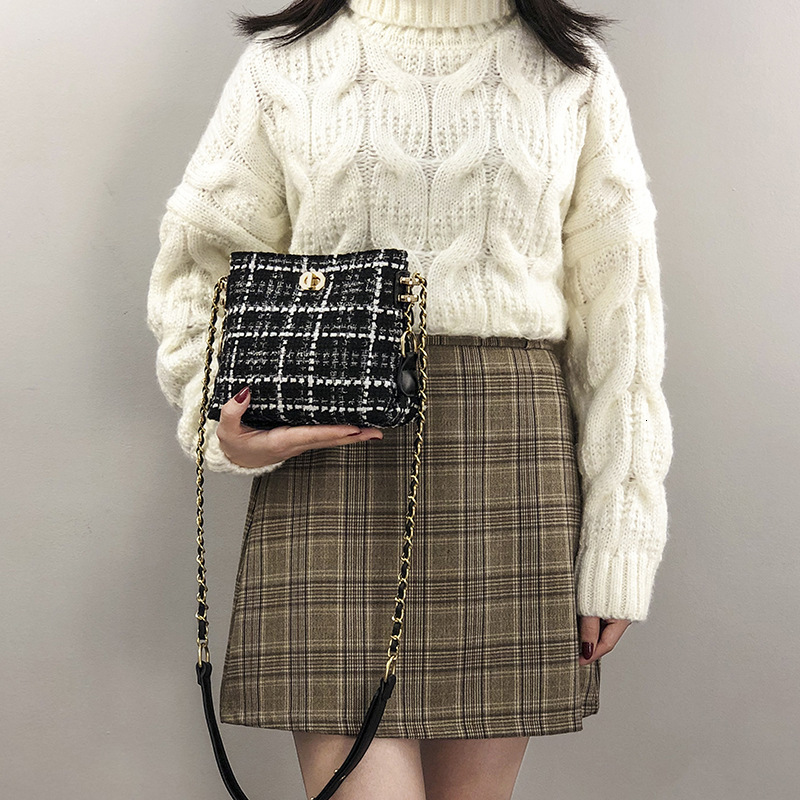 Autumn Winter Small Bag For Free Delivery To Your Door Women New Fashionable Small Women S Bag Luxury Bag Stylish Chain Crossbody Bucket Designer Bag 