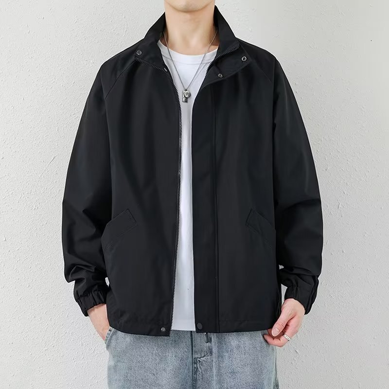 Autumn Casual Jacket Designer Jacket For Jacket Men Men Black Men's Clothing Spring And Autumn New Thin Style Men's Top