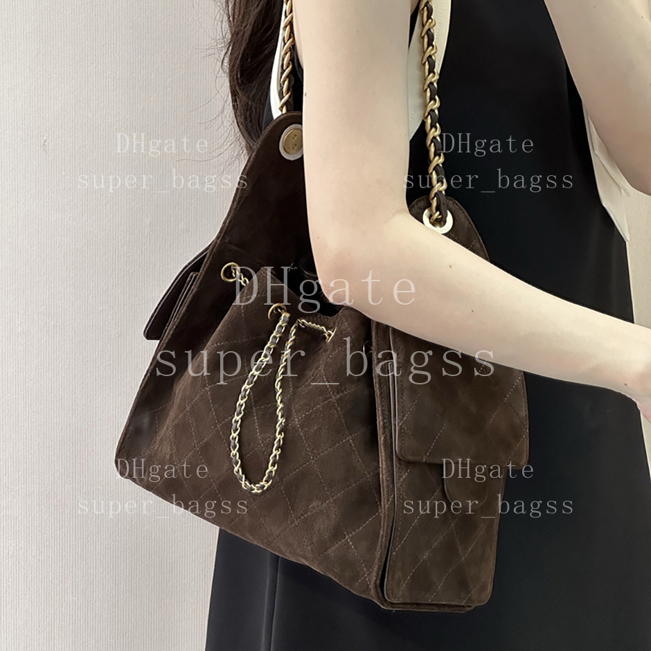 Luxury designer bag 30CM Hobo bag Mirror quality shoulder bag Hobo chain bag genuine leather handbag with box YC283