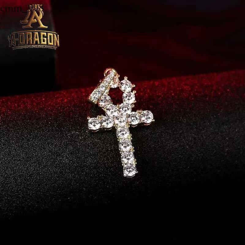 Vvs Moissanite Pass Dia Tester Baguette Cut 10K 14K Gold Fine Jewelry Earrings Stud