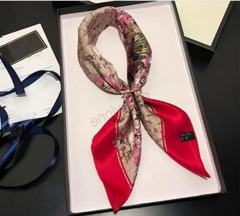 c high quality chiffon scarf silk scarfs head designer headband shawl black character letter animal print dot neckerchiefs women lightweigh gucciis guccily gg 0SHP