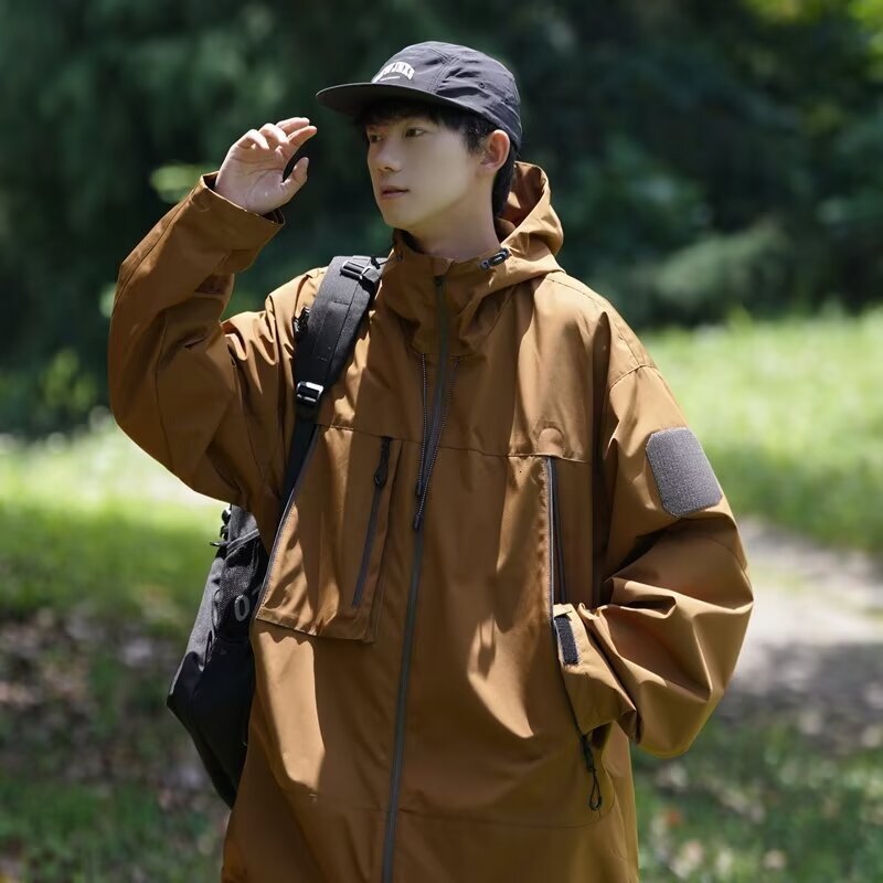 American Style Jacket For Men And Designer Jacket Women Spring And Autumn Thin Coat Jacket Men Windproof And Waterproof Single Layer Mountaineering Clothing For