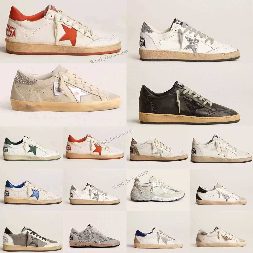 2025New Designer Vintage WOMENS mens Italy Genuine Leather Versatile Couple Flat Sneakers Style Casual Height Increasing Dirty Shoes chaussure Size 35-46 c0 top