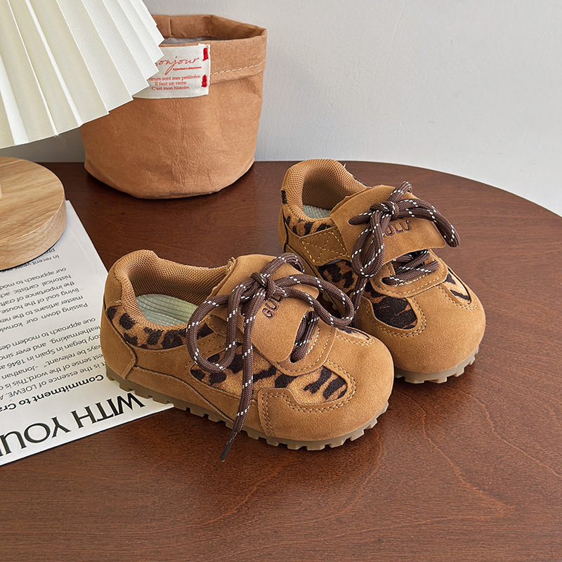 Kids Fashion Design Toddler Boys Shoes Warm Girls Children Walkfashion Sports Leopard Trainers Sizes 22 - 34 W dh1922389
