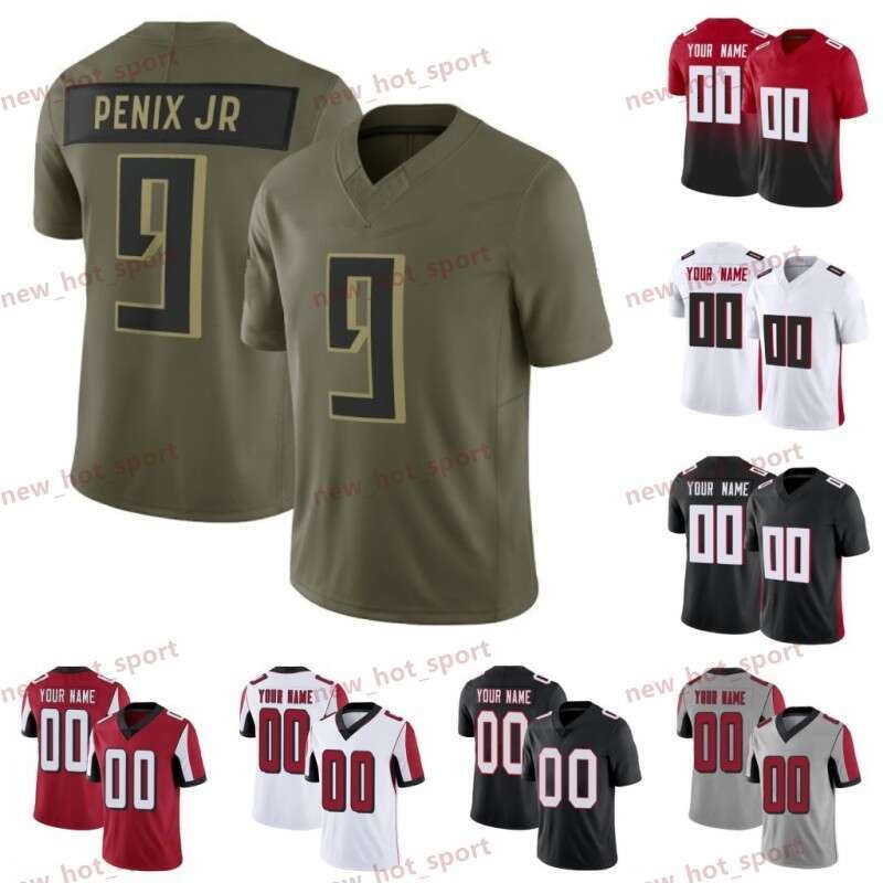 Jalon Walker Michael Penix Jr. Salute to Service Football Jersey Robinson Deion Sanders Kirk Cousins Younghoe Koo Drake London Kyle Pitts Sr. Tony Gonzalez Birds